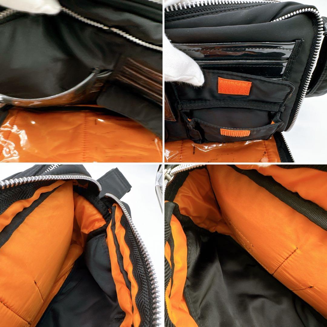 【PORTER】タンカー ショルダーバッグ (L) ブラック 2層