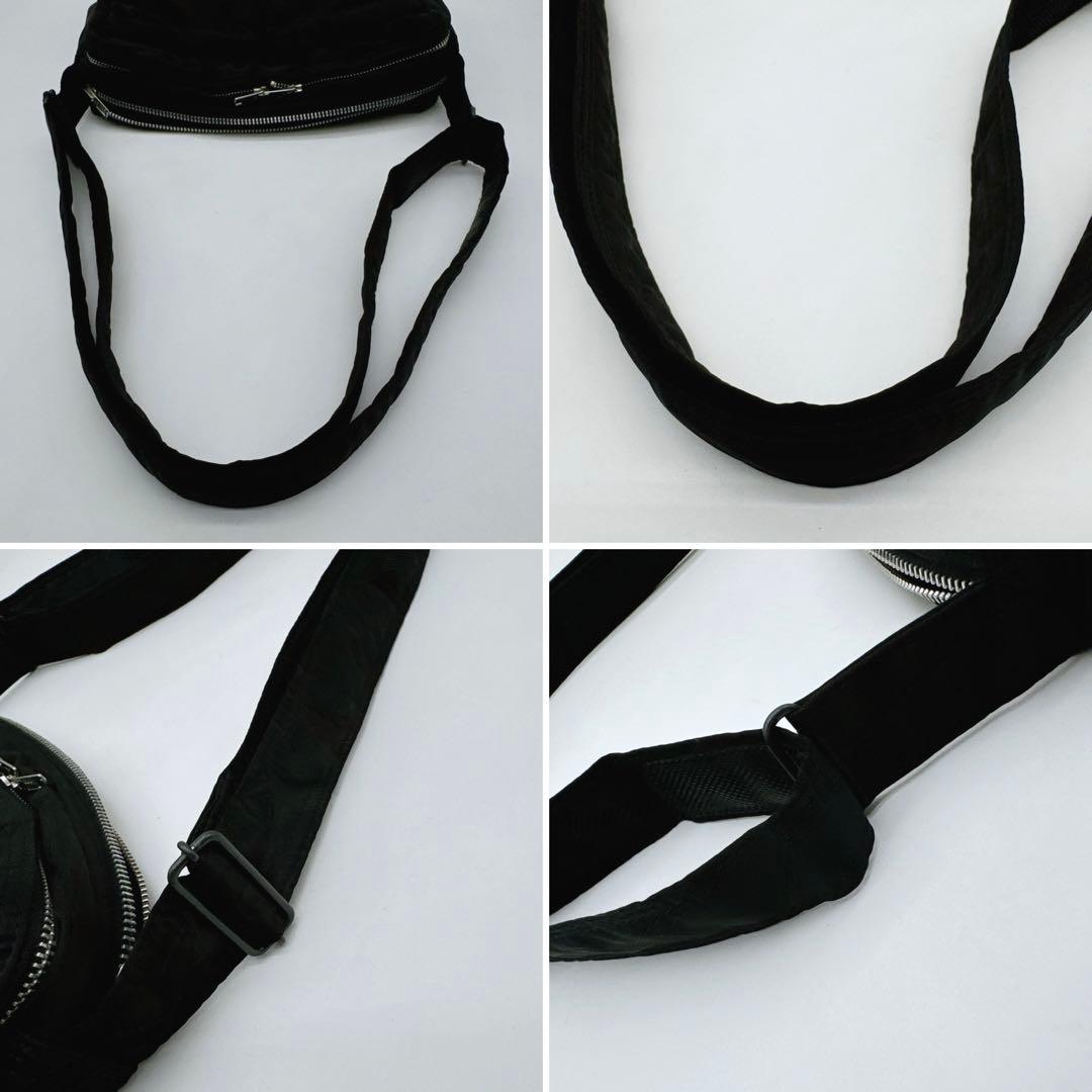 【PORTER】タンカー ショルダーバッグ (L) ブラック 2層