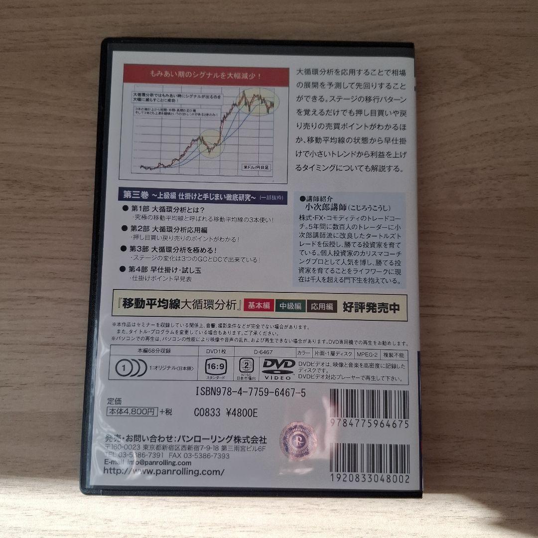移動平均線 大循環分析 DVDセット6巻 小次郎講師