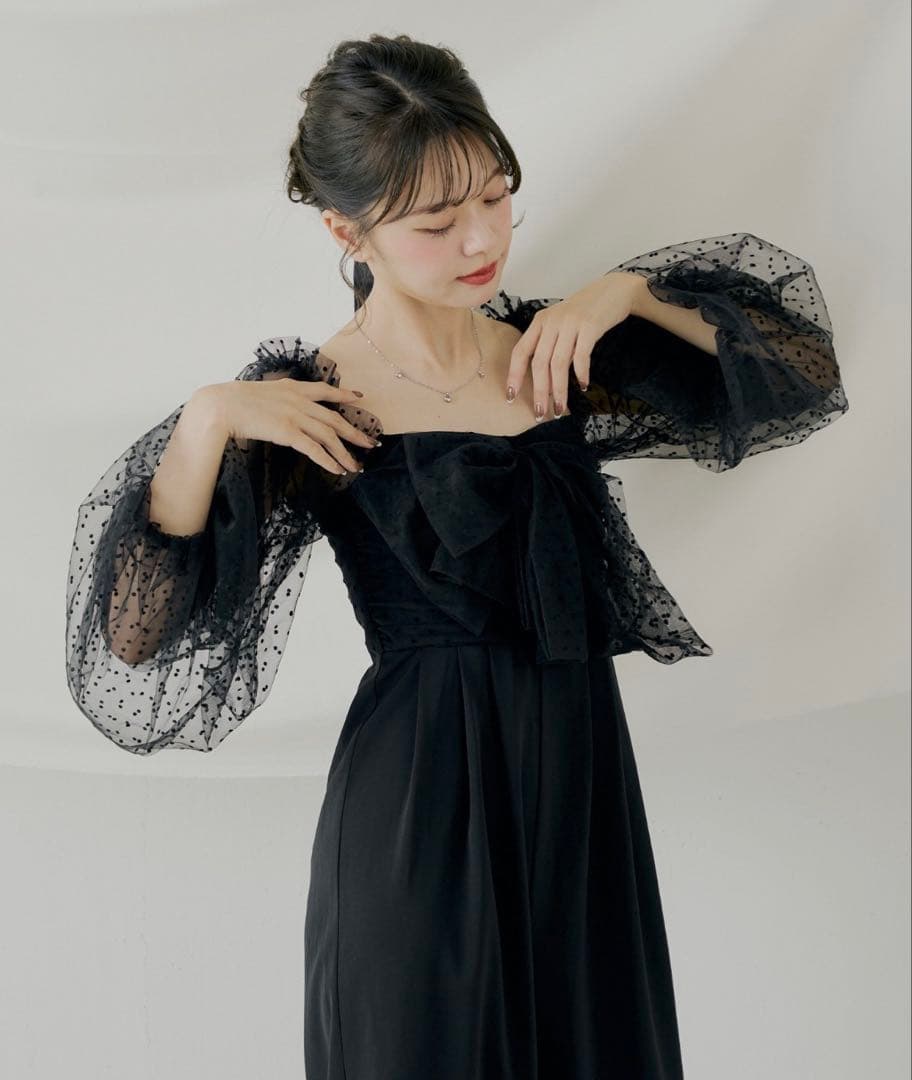 chico フロントリボンドッキングコンビネゾン