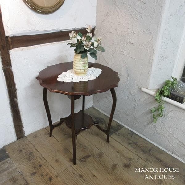 イギリス アンティーク 家具 サイドテーブル オケージョナル 英国 6663d