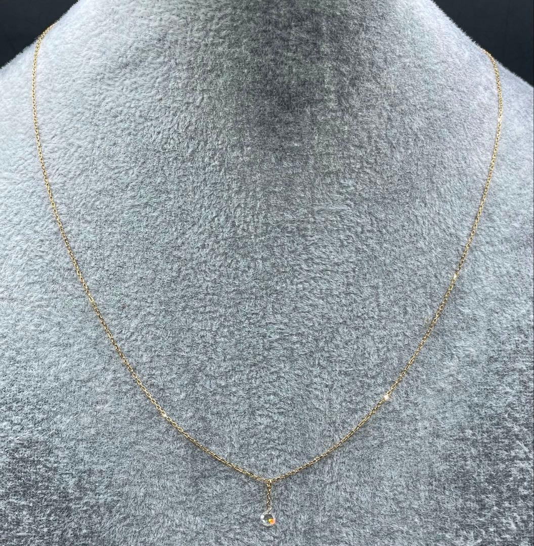 専用JA165★高級 ダイヤモンド0.1ct K18 ネックレス
