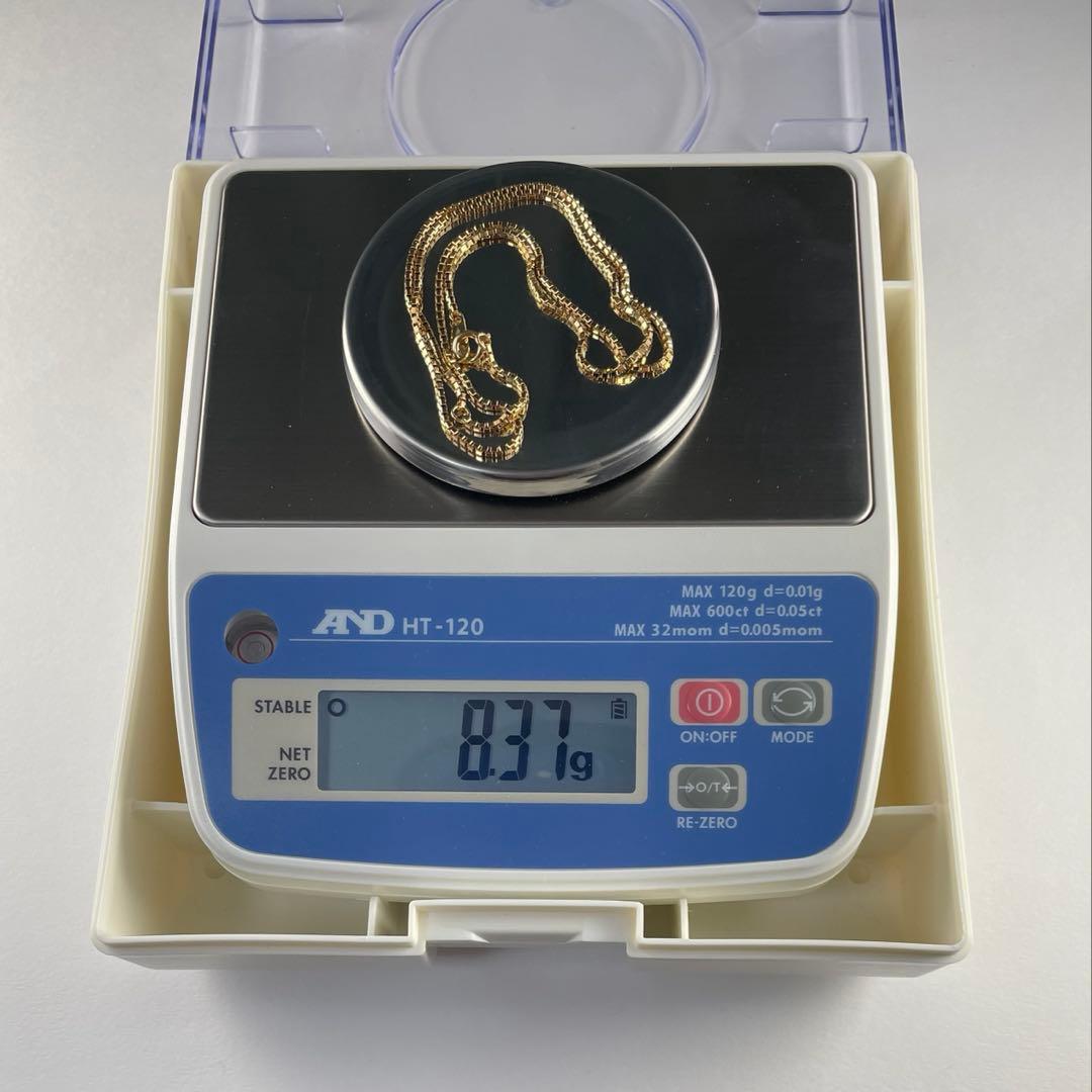 K18ネックレス　18金チェーン　k18ベネチアンネックレス