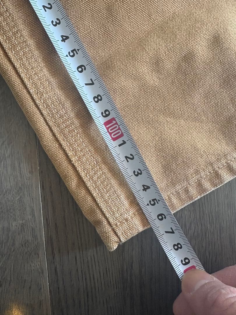 希少サイズ33 USA製 ビンテージ カーハート ダブルニー ペインターパンツ