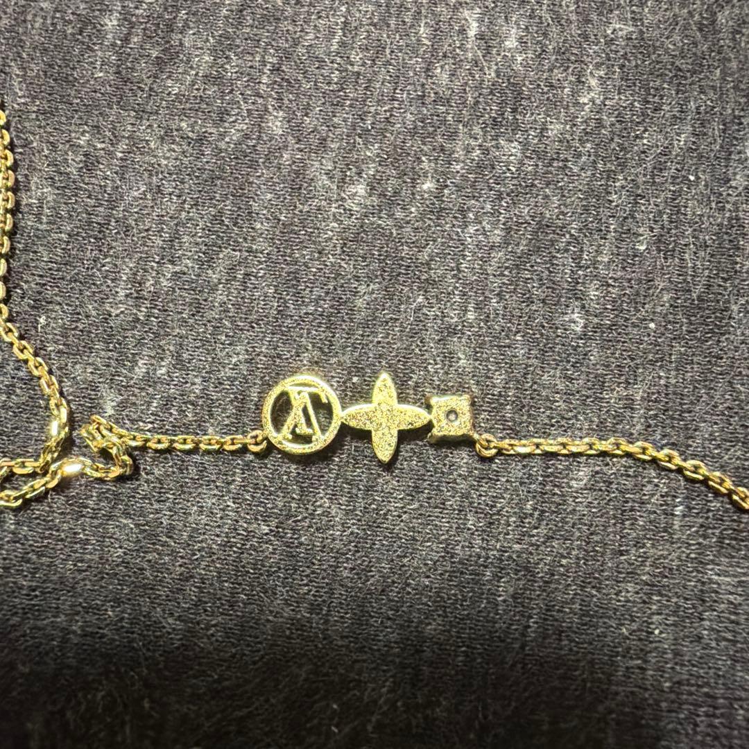 ルイヴィトン　LOUISVUITTON プティルイネックレス