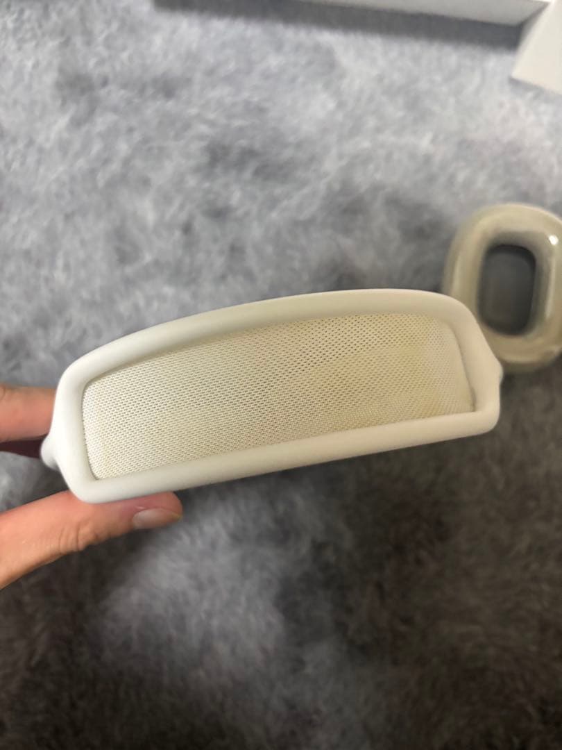 AirPods Max シルバー 本体　箱付き　カバー付き