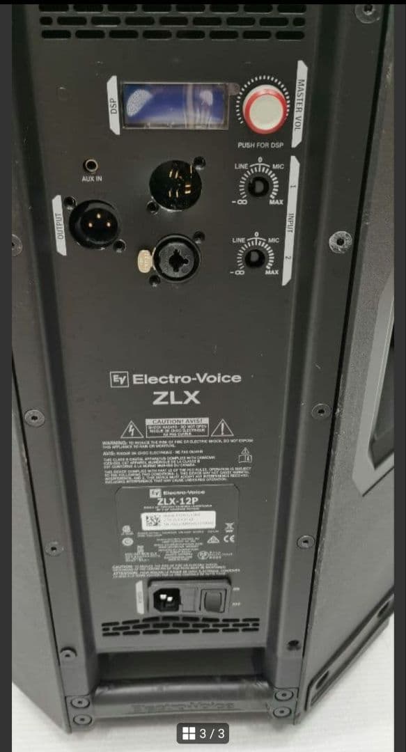 【ジャンク】Electro-Voice ZLX-12P パワードスピーカー