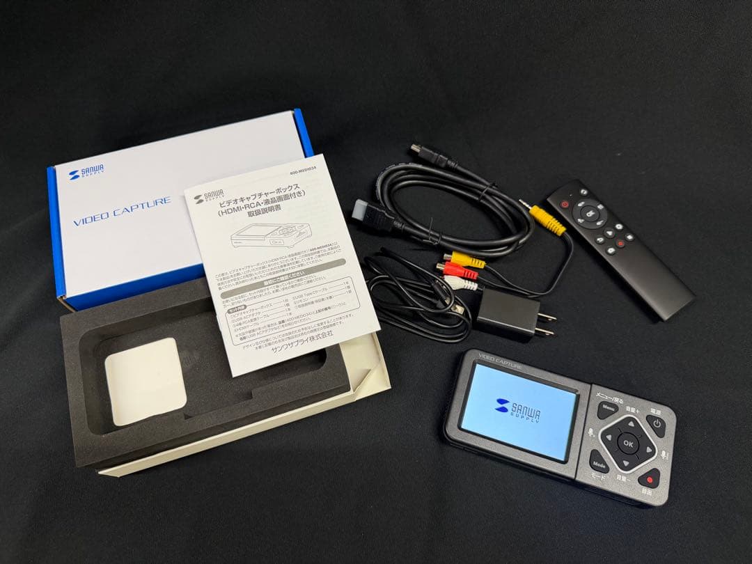 SANWA SUPPLY ビデオキャプチャー