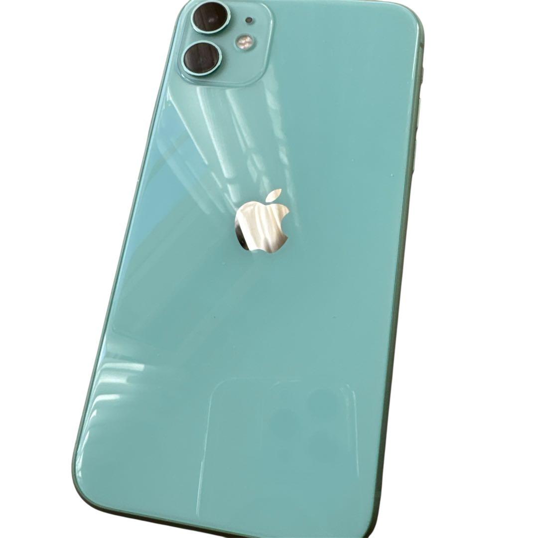 【美品】 Apple iPhone 11 グリーン　128GB SIMフリー