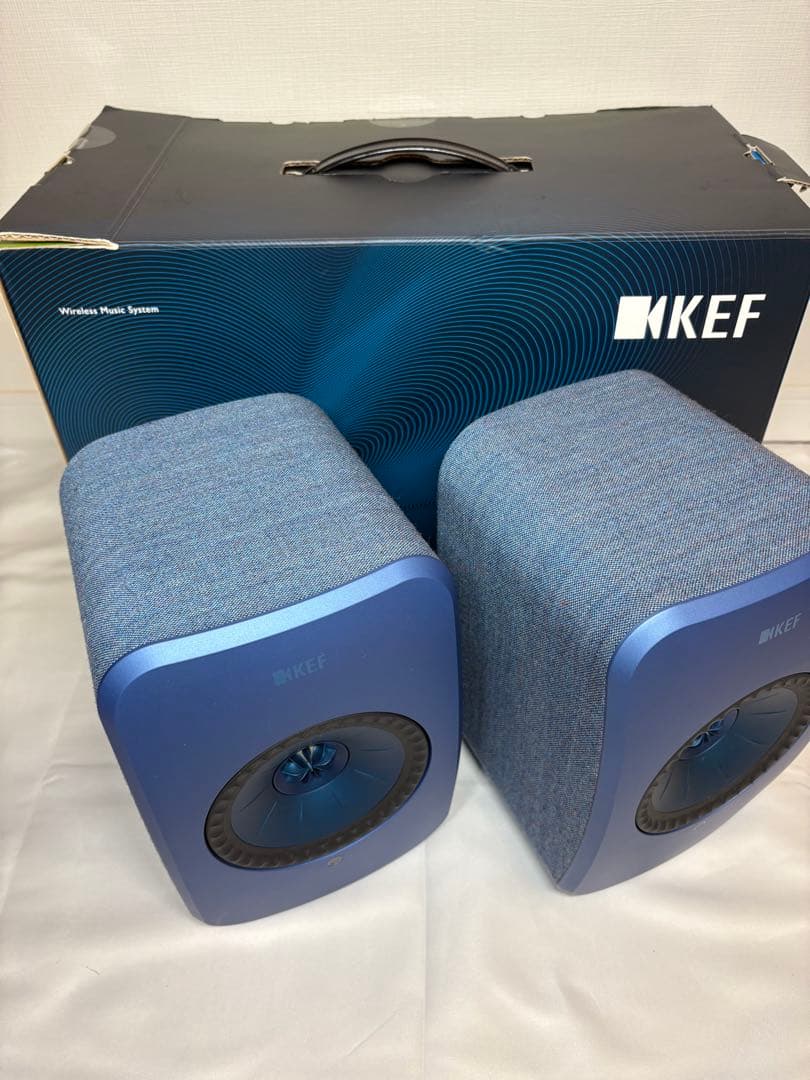 KEF LSX スピーカー ブルー 青 BLUE 国内正規代理店品
