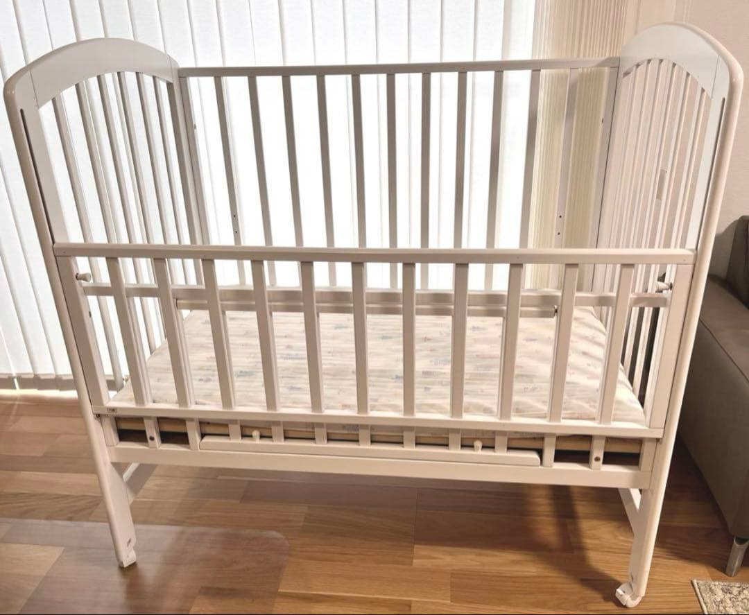 カトージ/ベビーベッド/ハイポジション/福岡直接引き渡し限定(福岡市内)配送可能