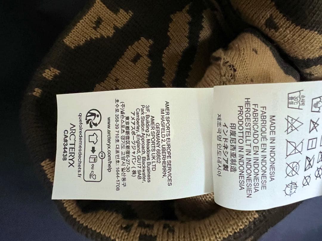 ARC'TERYX グロットトーク（未使用品）