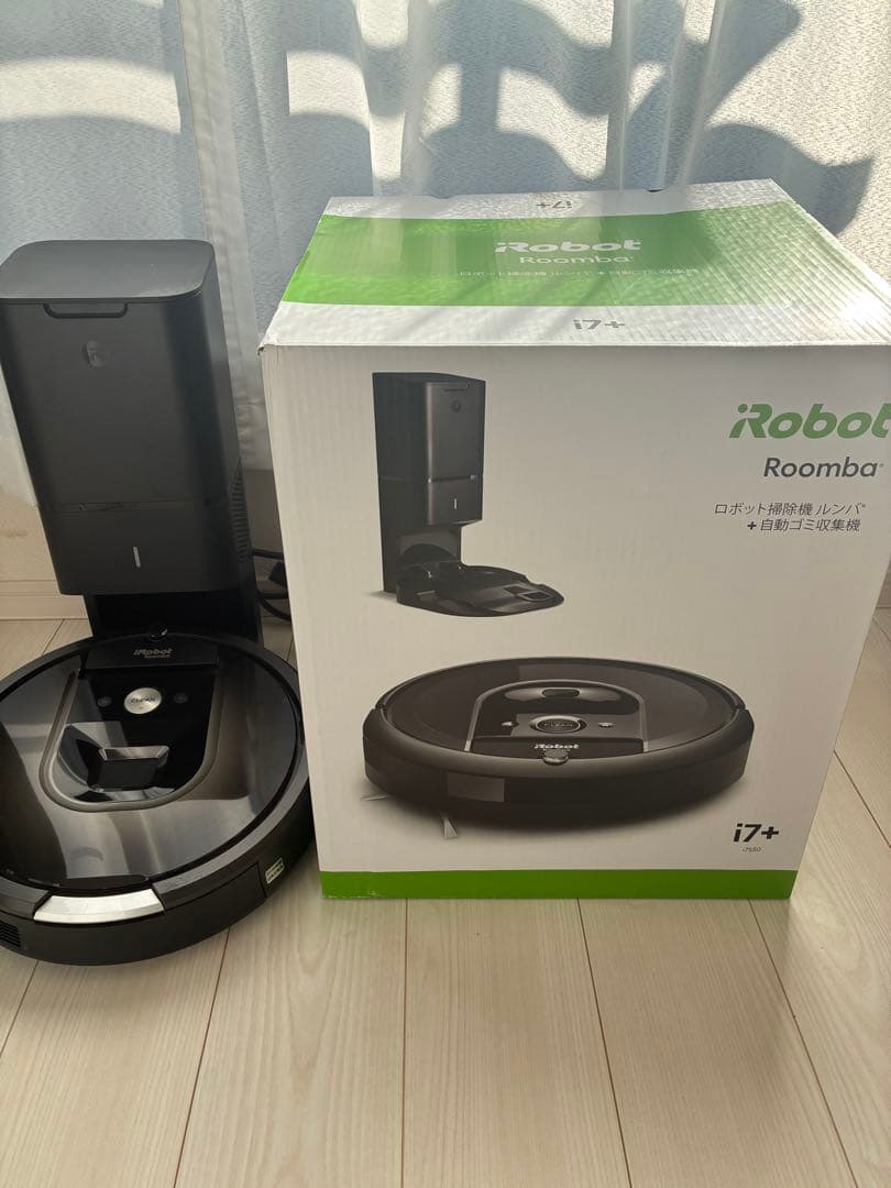 iRobot Roomba i7+ ロボット掃除機本体
