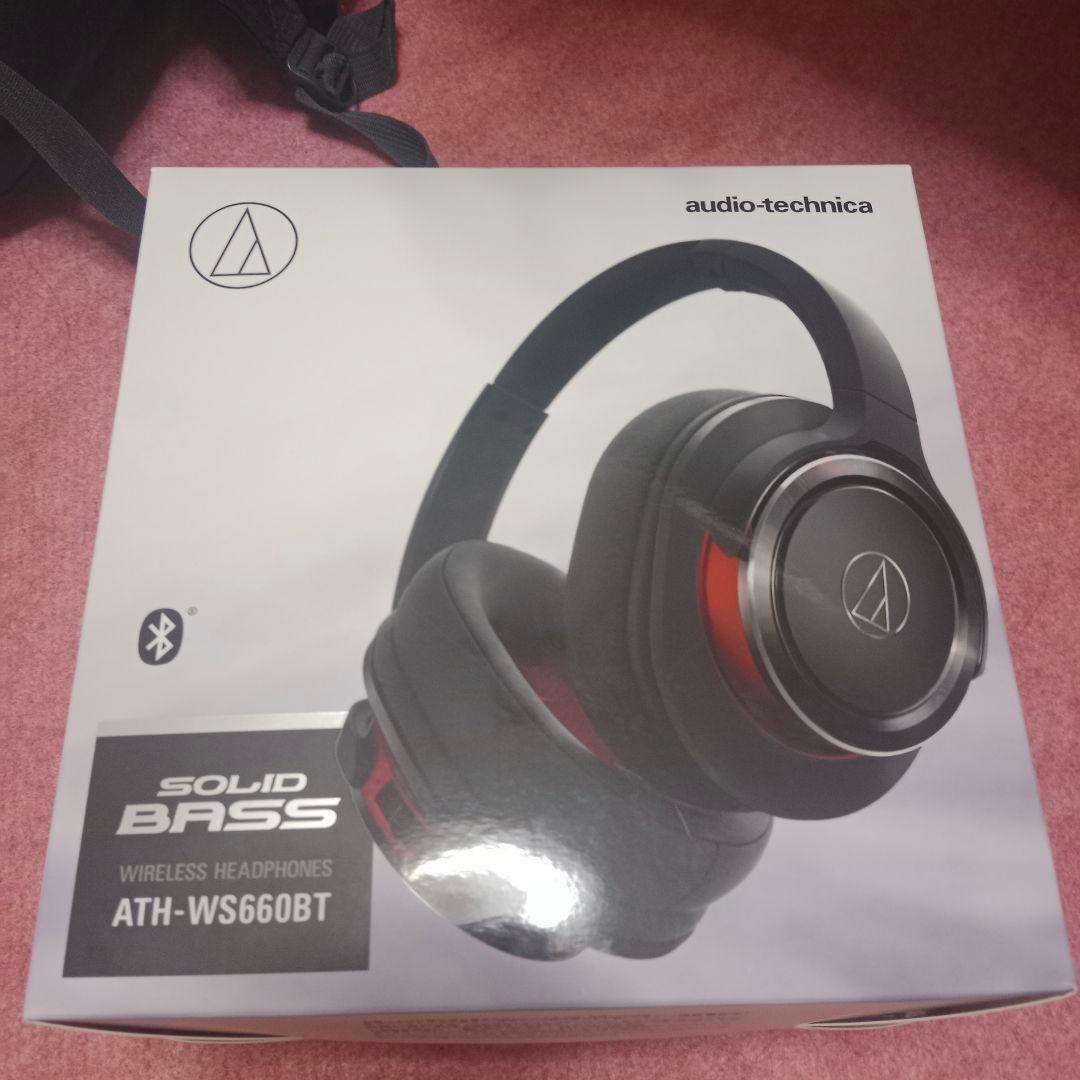 audio−technica ATH-WS660BT BRD RED