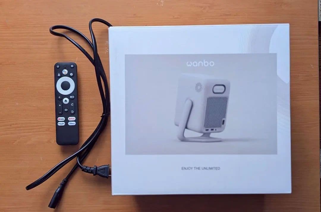 Wanbo T2 Ultra プロジェクター AndroidTV内蔵