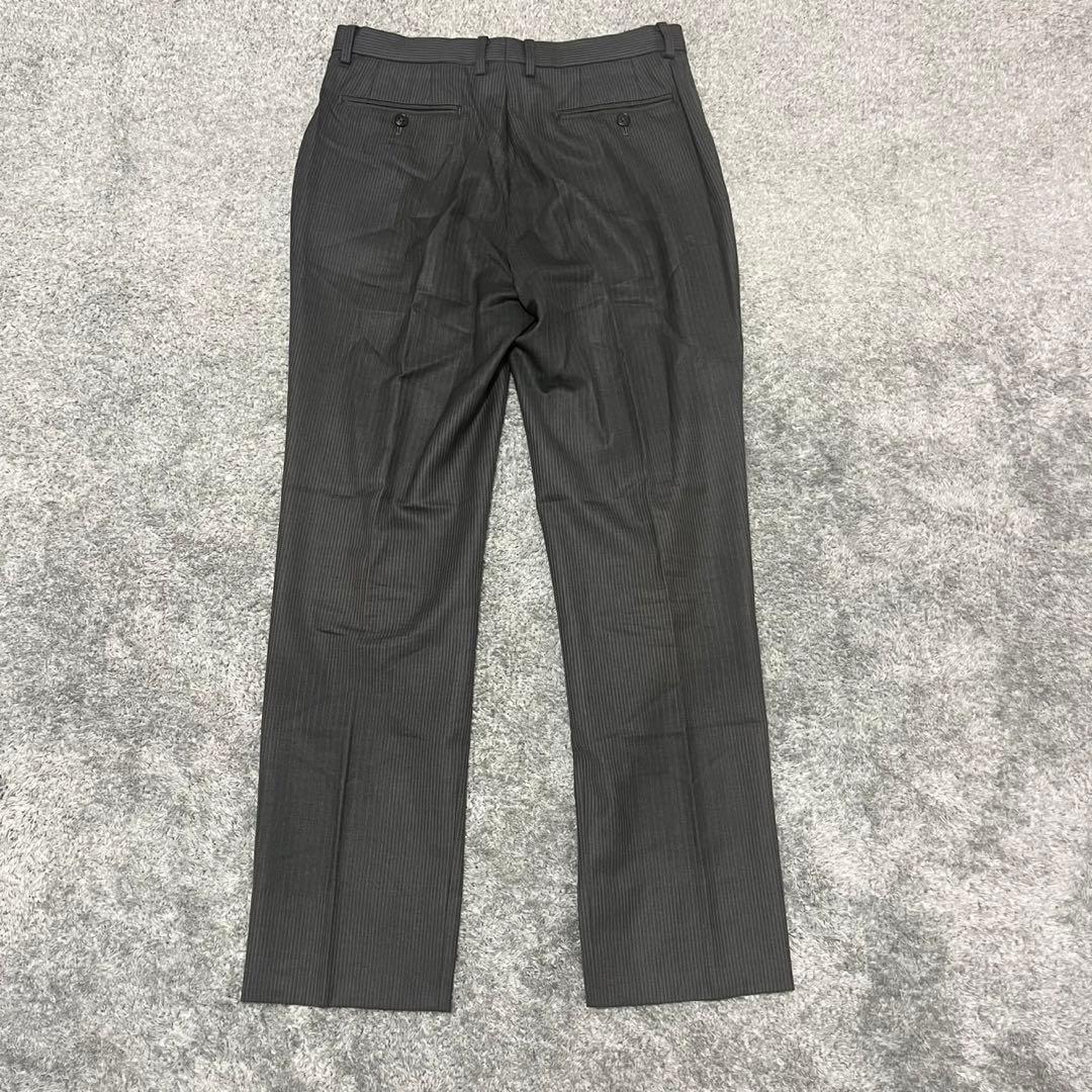 ポールスミス×高級生地ゼニア スーツ セットアップ マルチストライプ グレー