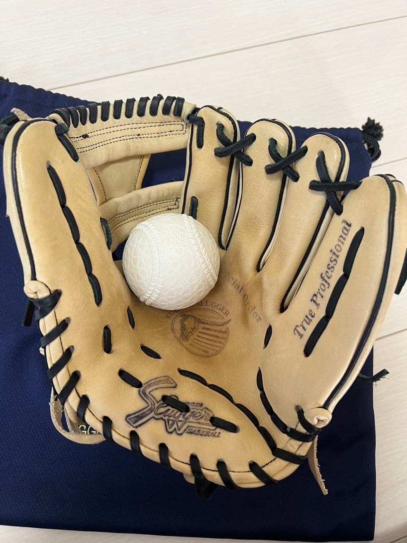 Slugger 軟式用野球グローブ ベージュ 久保田スラッガースペシャルオーダー