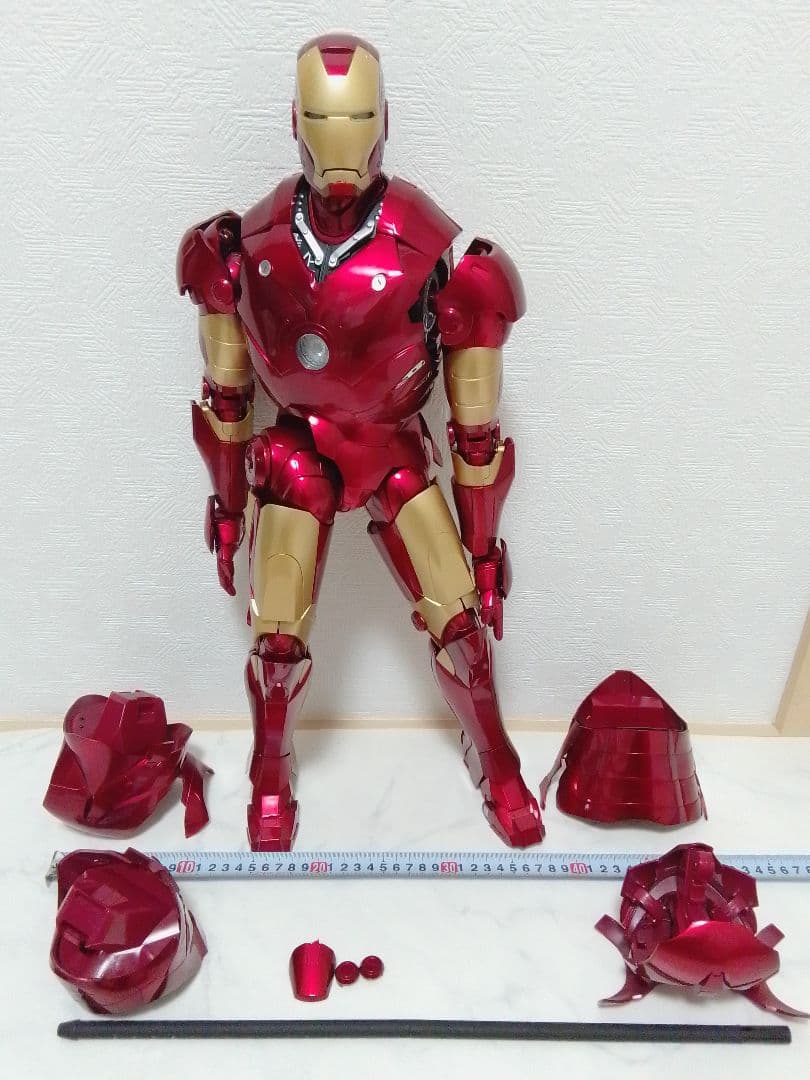 ☆ジャンク☆ デアゴスティーニ アイアンマン 完成品 部品取り用