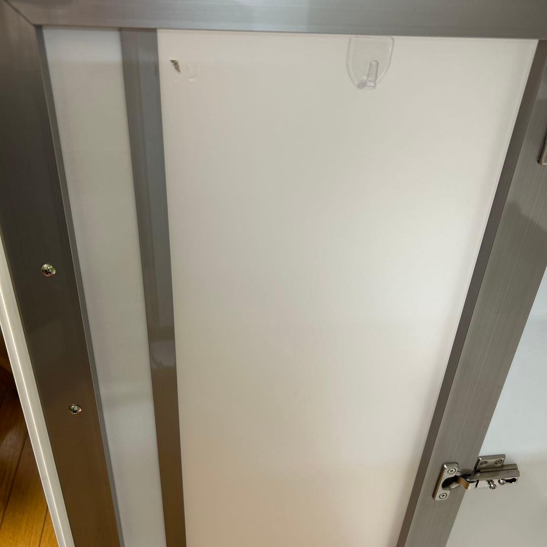 送料込み傷ありニトリ　キッチンカウンター　ポスティア120 梱包発送たのメル便