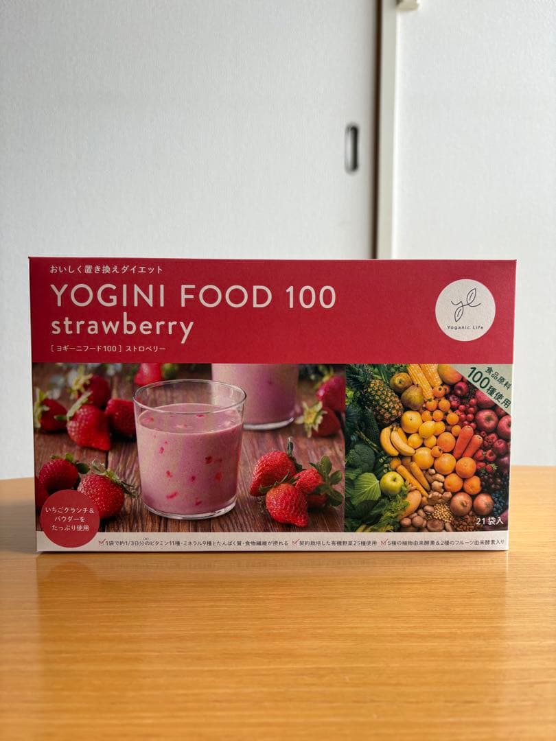 YOGINI FOOD 100 ストロベリー 218g