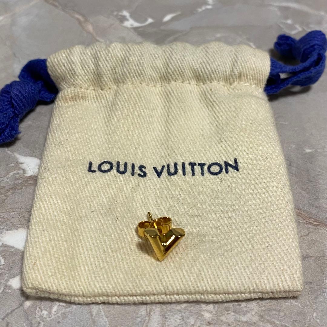 ルイヴィトン　LOUIS VUITTON ゴールド ピアス　片耳　ポーチ付き