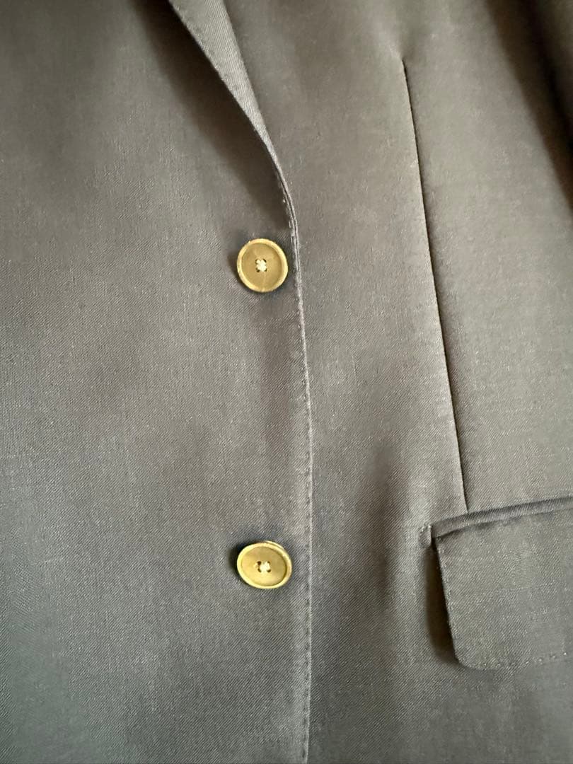 LARDINI ラルディーニ ネイビー 3B1 モヘアウールスーツサイズ48