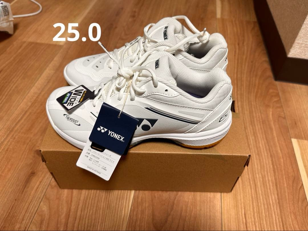 YONEX パワークッション65Zワイド　SHB65Z4W 25.0cm