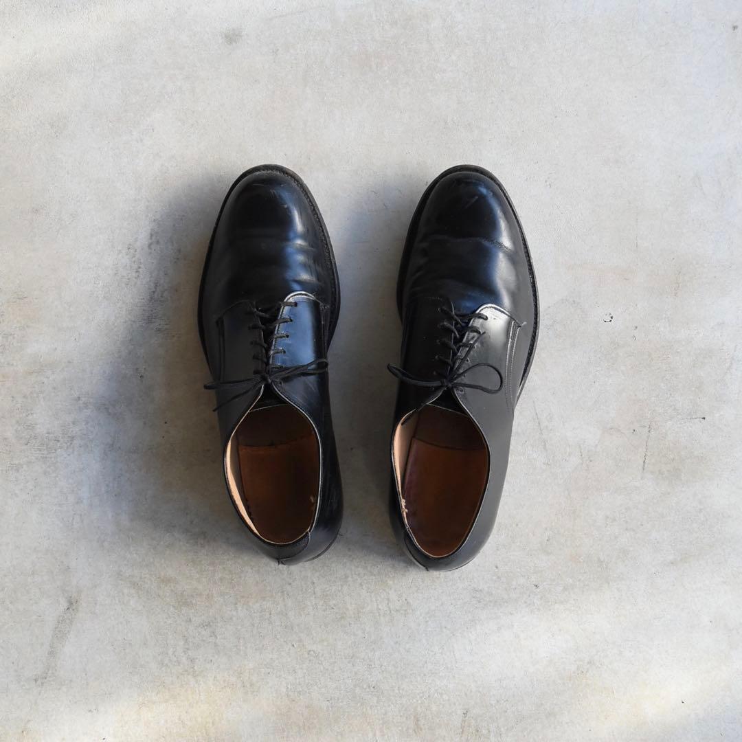 U.S.NAVY サービスシューズ 米軍実物 70年製 91/2R アメリカ海軍