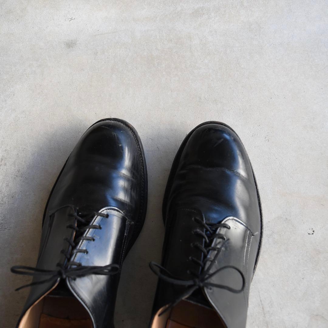 U.S.NAVY サービスシューズ 米軍実物 70年製 91/2R アメリカ海軍