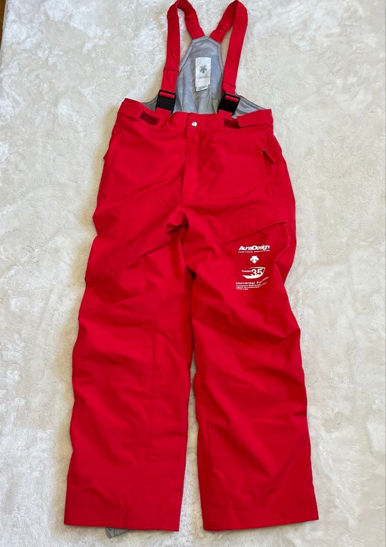 【極美品✨】DESCENTE スキーウェア 上下セット 160 防水 記名無し