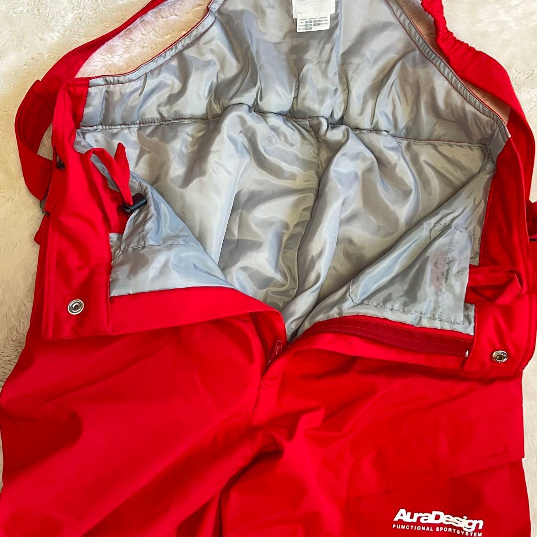 【極美品✨】DESCENTE スキーウェア 上下セット 160 防水 記名無し