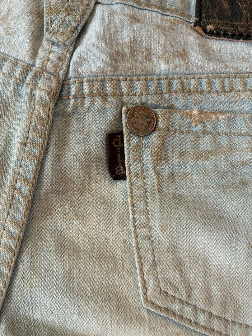 d.i.a. ライトブルーショートパンツ