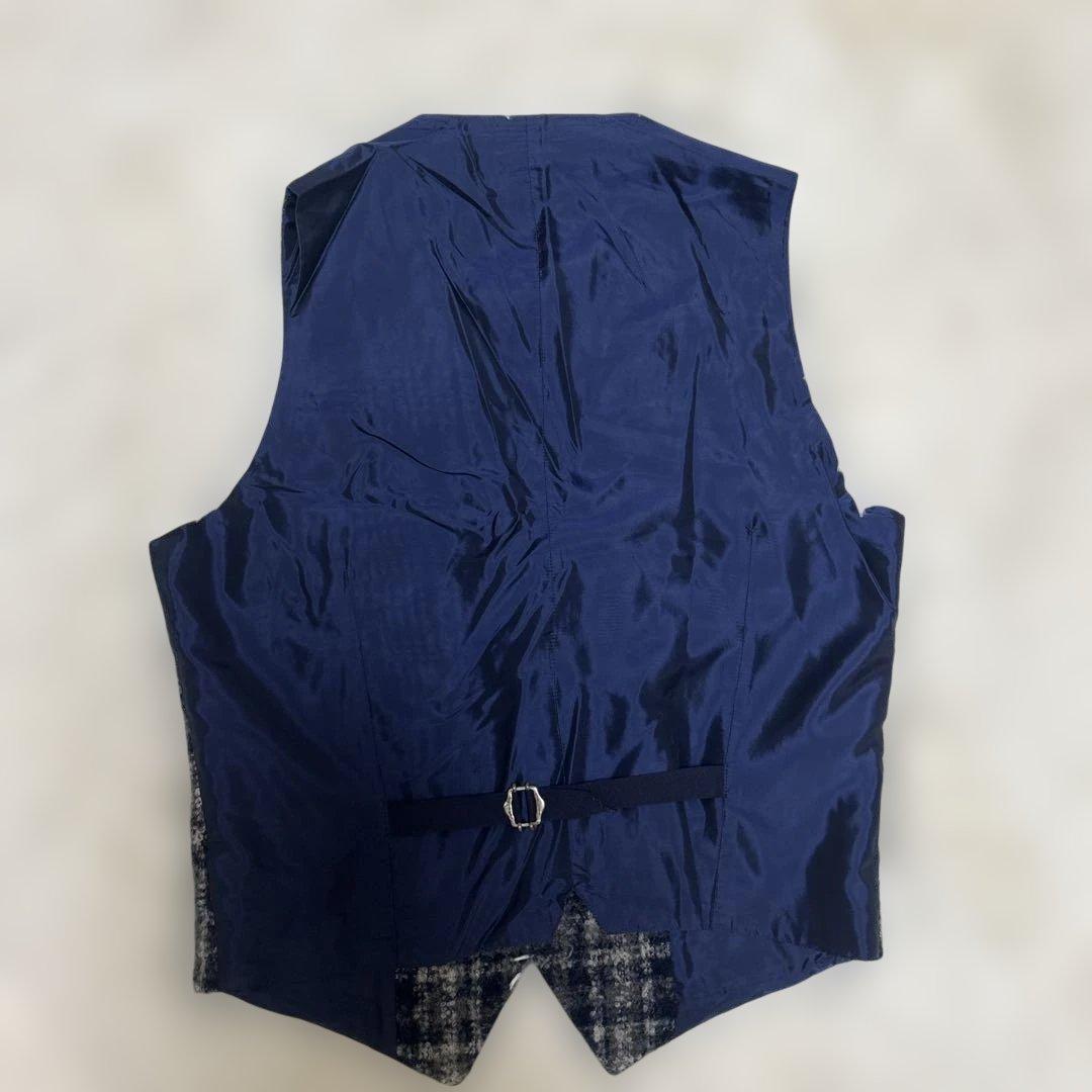 【美品】TAGLIATORE 秋冬　ジャケット　ベスト　モヘア アルパカ　48