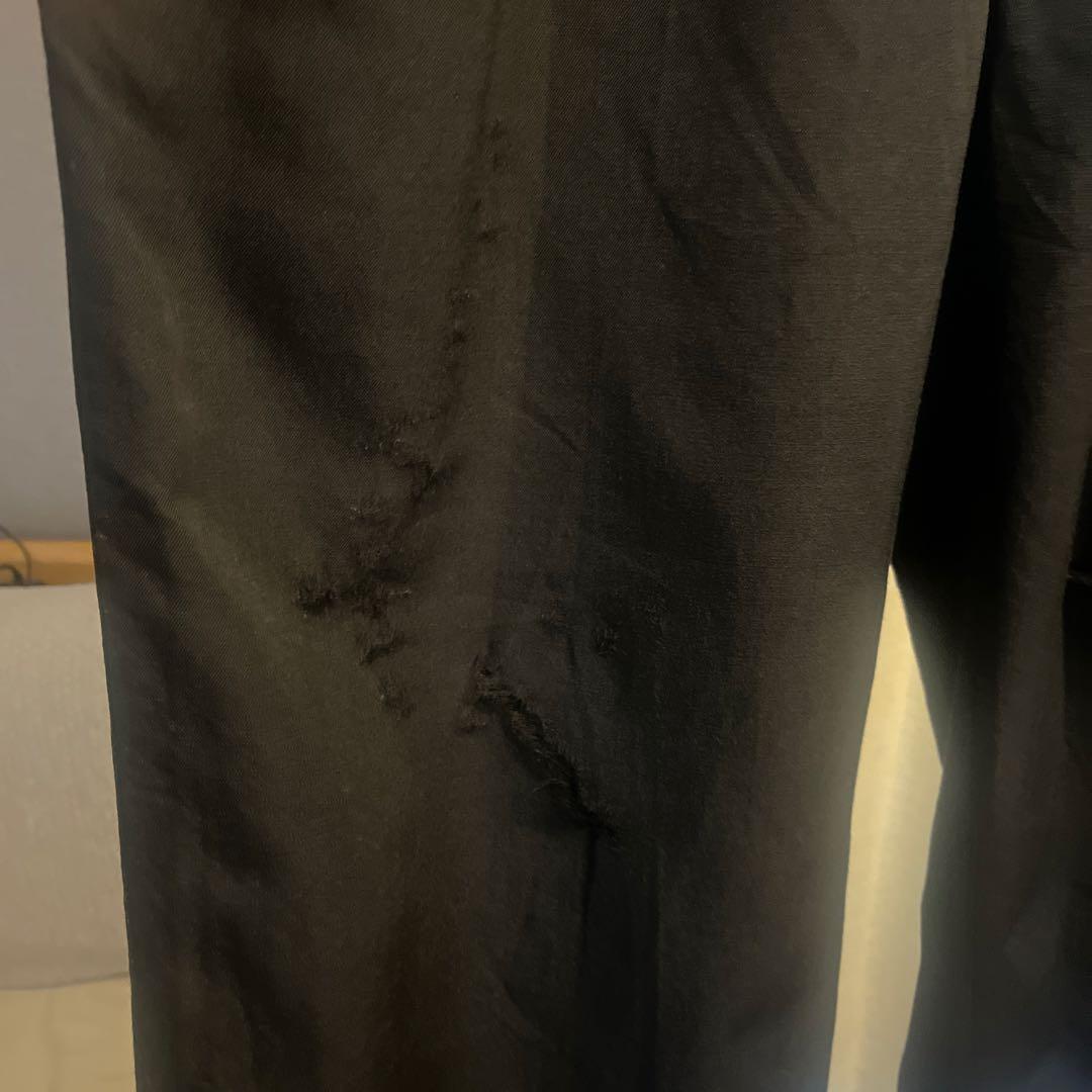 ancellm アンセルム WOOL ダメージスラックス ブラック size1