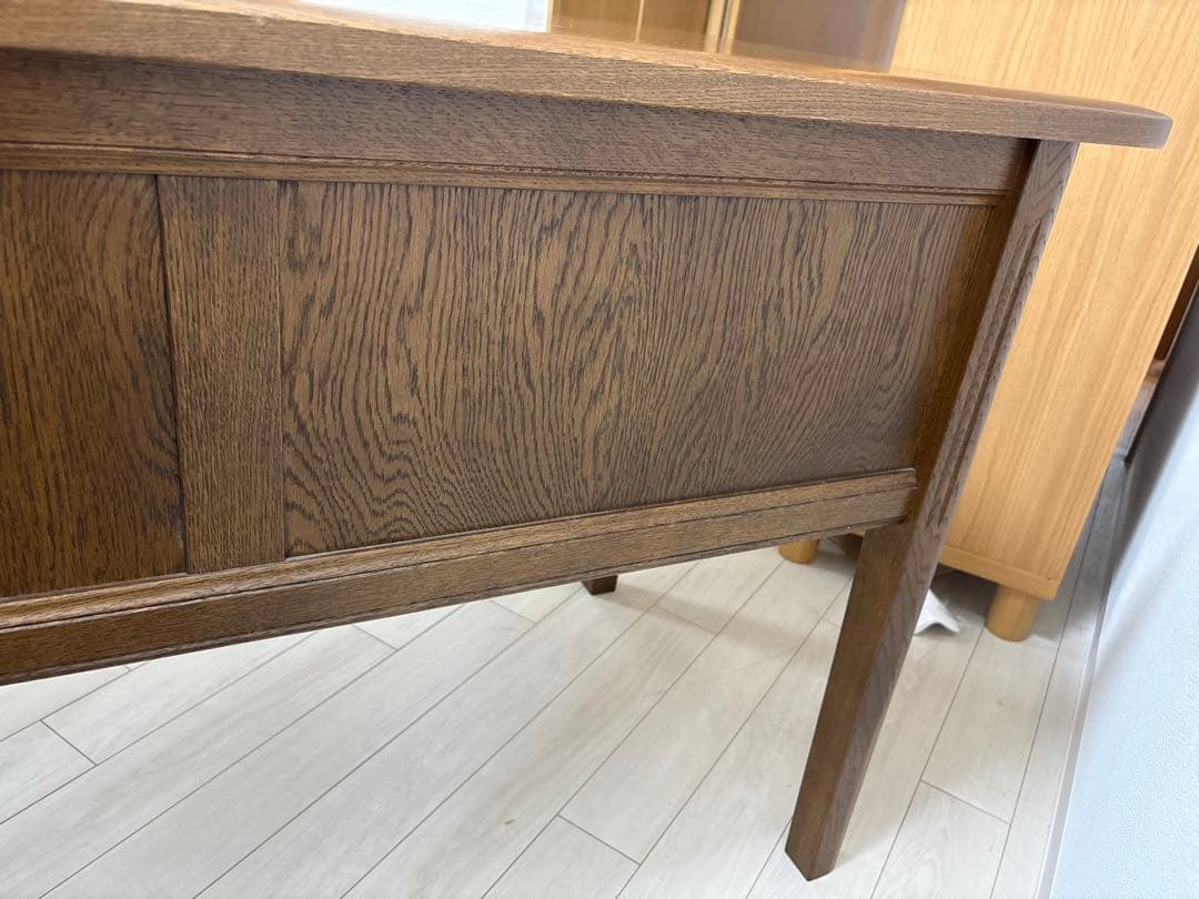 山室家具 ESPOIR エスポアール 学習机 書斎机 楢無垢材