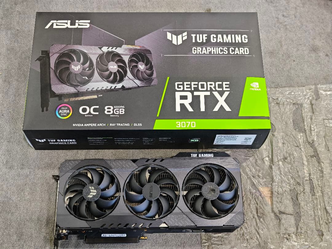 【ASUS】GeForce RTX 3070 OC