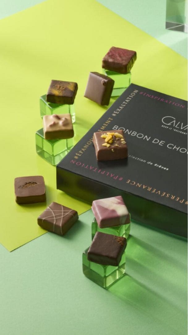 入手困難　CALVA ボンボンショコラ　夢のセレクションボックス　クルミッ子