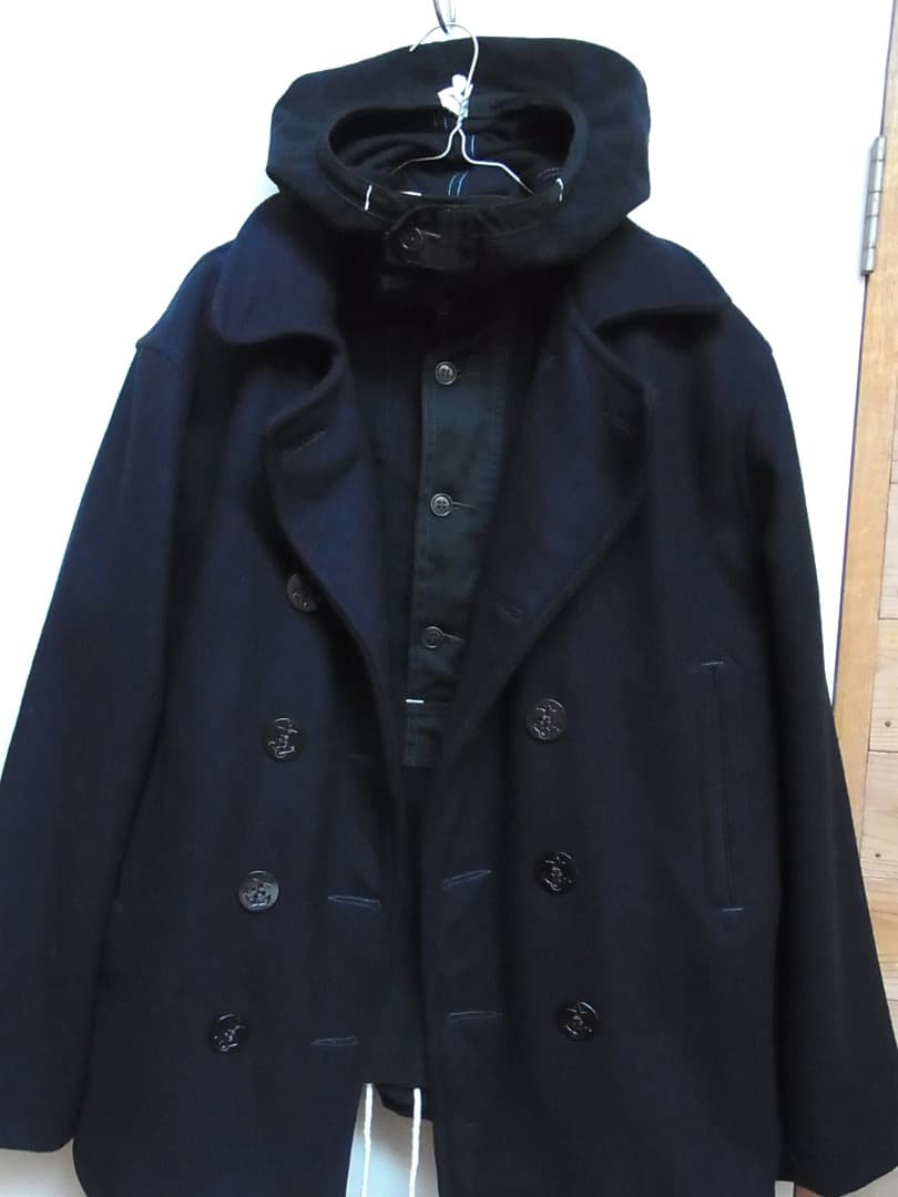 Post Overalls NAVY パーカ／英国製モールスキン使用O’Alls