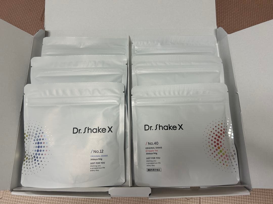 新品未開封　お値下げ中　Dr. Shake X ダイエットサプリ 6袋入り