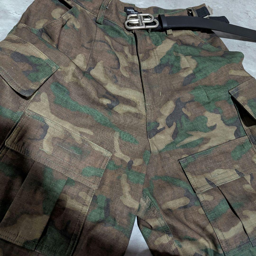 FARFROMWHAT迷彩柄カーゴパンツ