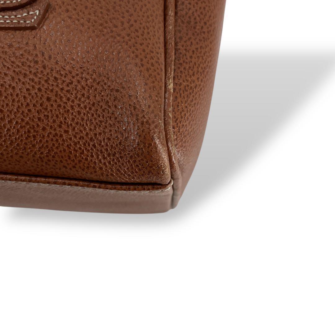 オールド　イヴサンローラン　ハンドバッグ　ミニボストン　エンボスロゴ　YSL