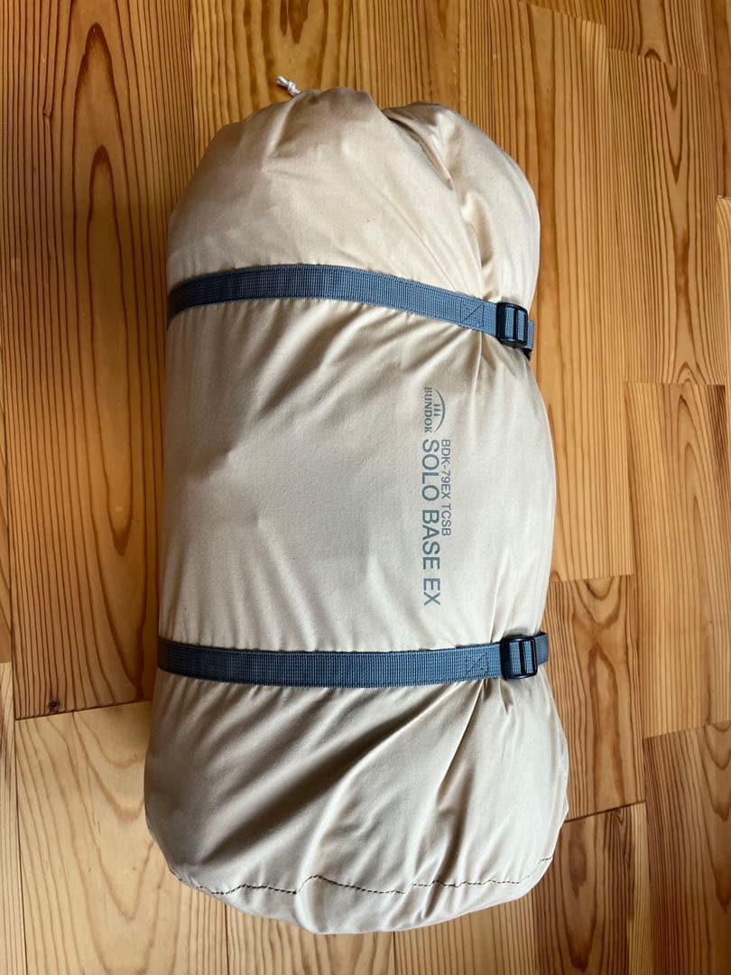 BUNDOK ソロベースex　二股ポール、グラウンドシートセット