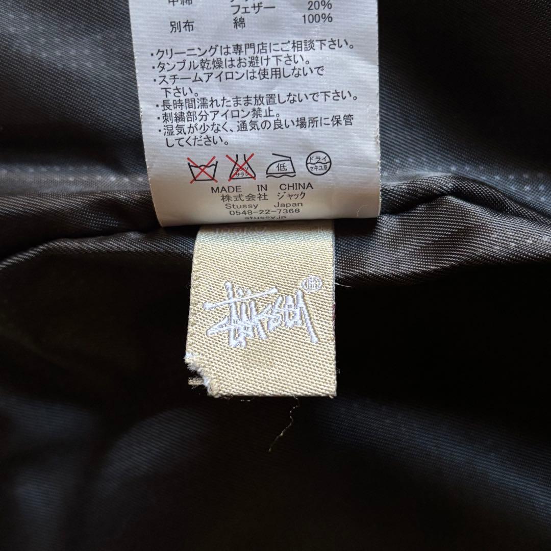 ステューシー ウールダウンベスト ジップアップ 2way Mサイズ