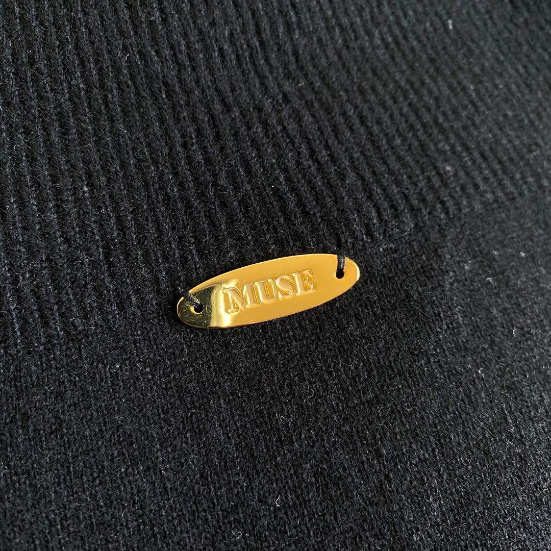 【ほぼ未使用✨】Deuxieme Classe CAPRIタートルワンピース　黒