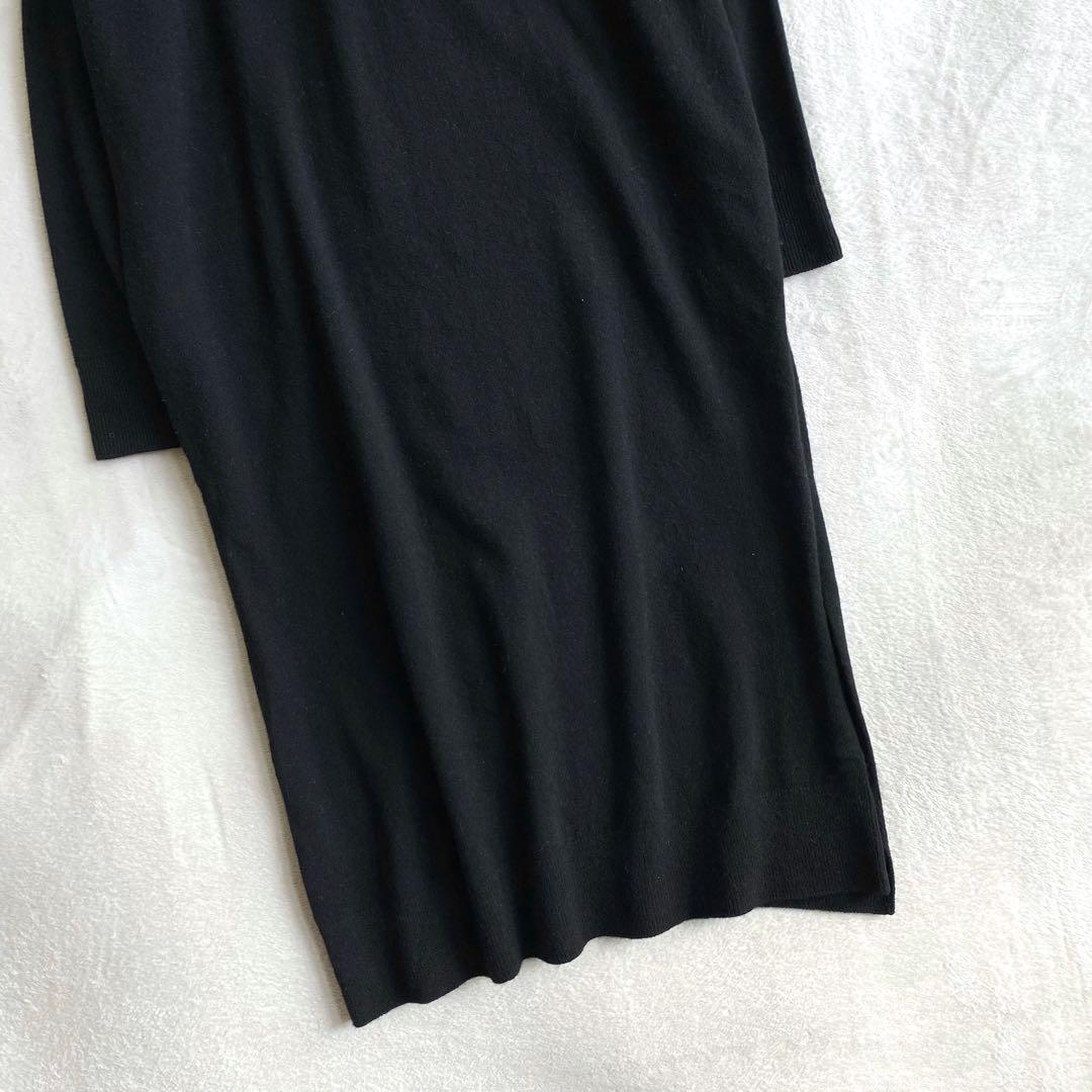 【ほぼ未使用✨】Deuxieme Classe CAPRIタートルワンピース　黒