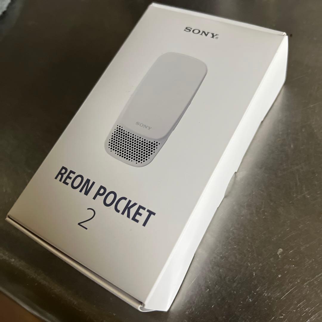 ソニー ウェアラブルクーラー REON POCKET2 RNP-2/W ホワイト