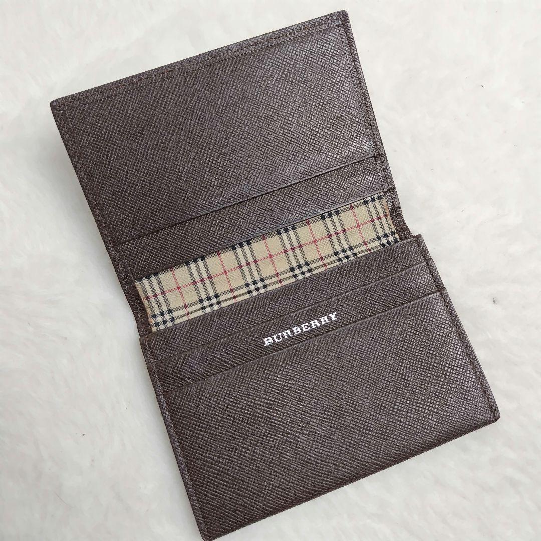 ✨美品✨　BURBBERY カードケース　ノバチェック パスケース　名刺入れ