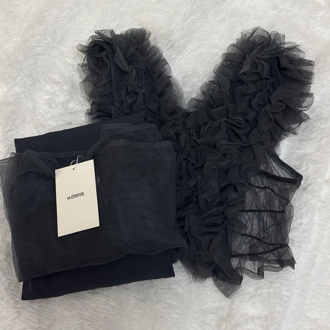 ✅パーティードレス 結婚式 お呼ばれ et.UNiVER alto kana S