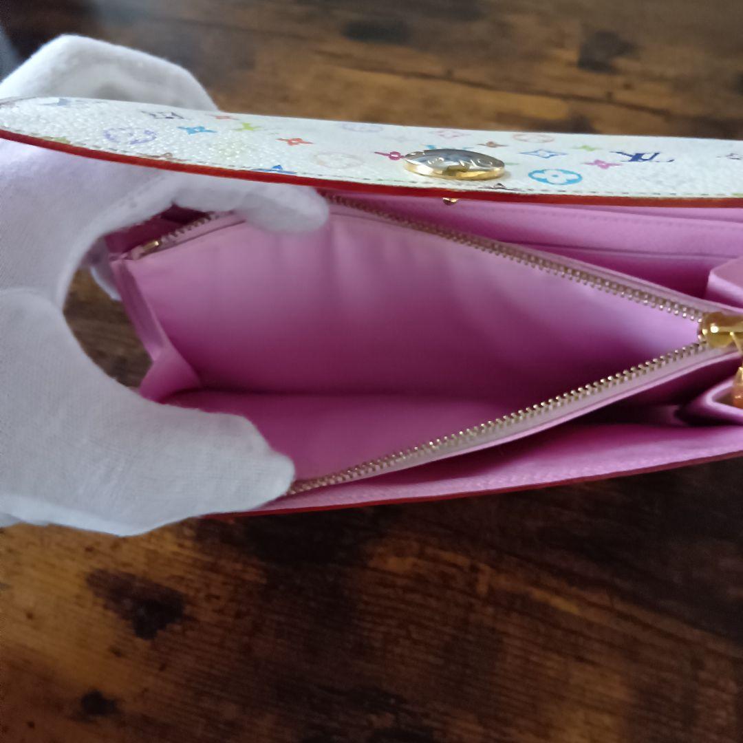 ルイヴィトン マルチカラー ポルトフォイユ サラ 長財布