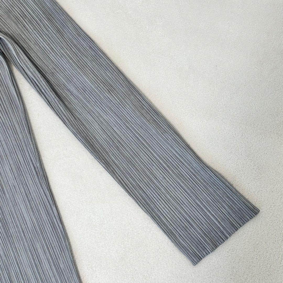 美品✨PLEATS PLEASE プリーツ　グレー　ボトムス　サイズ1